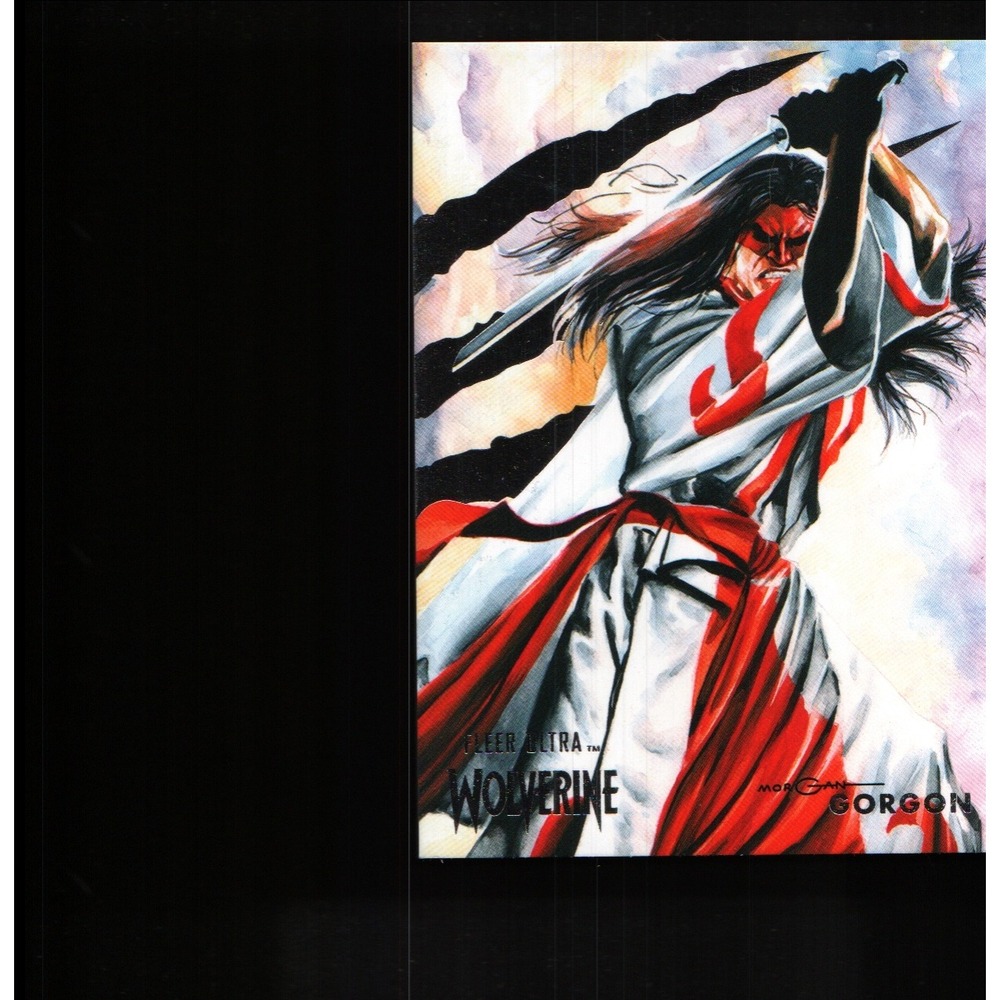 2023 Fleer Ultra Wolverine Gorgon #18 Marvel Trading Card Upper Deck Morgan